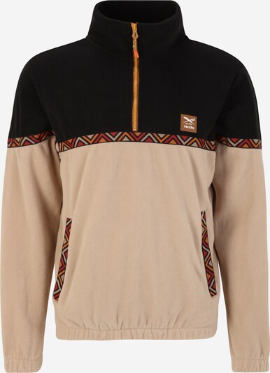 Iriedaily Sweatshirt 'Monte Noe' in Beige / Orange / Red / Black, Item view
