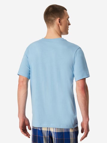T-Shirt ' Mix Relax ' SCHIESSER en bleu