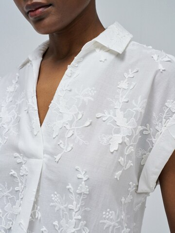 Chemisier Salsa Jeans en blanc