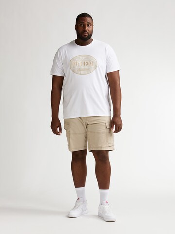 Petrol Industries - regular Pantalón cargo en beige