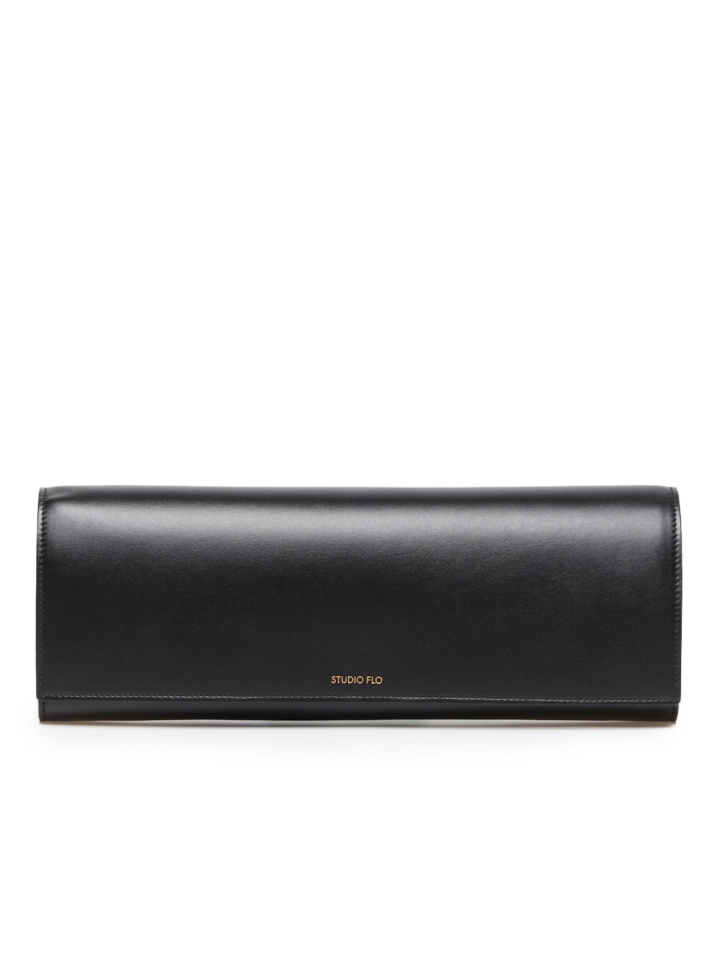 STUDIO FLO Clutch 'LUXECLASP CLUTCH - Made in Italy' in 33 cm in Black, Item view