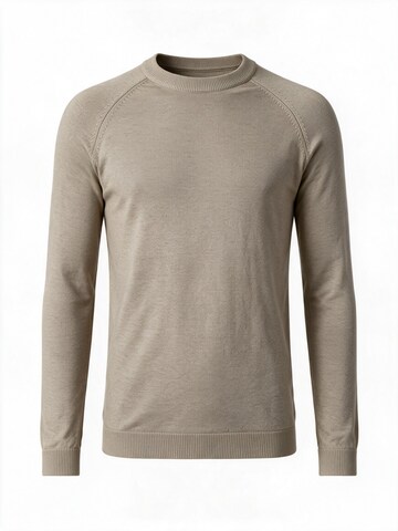 Pullover di Antioch in beige: frontale