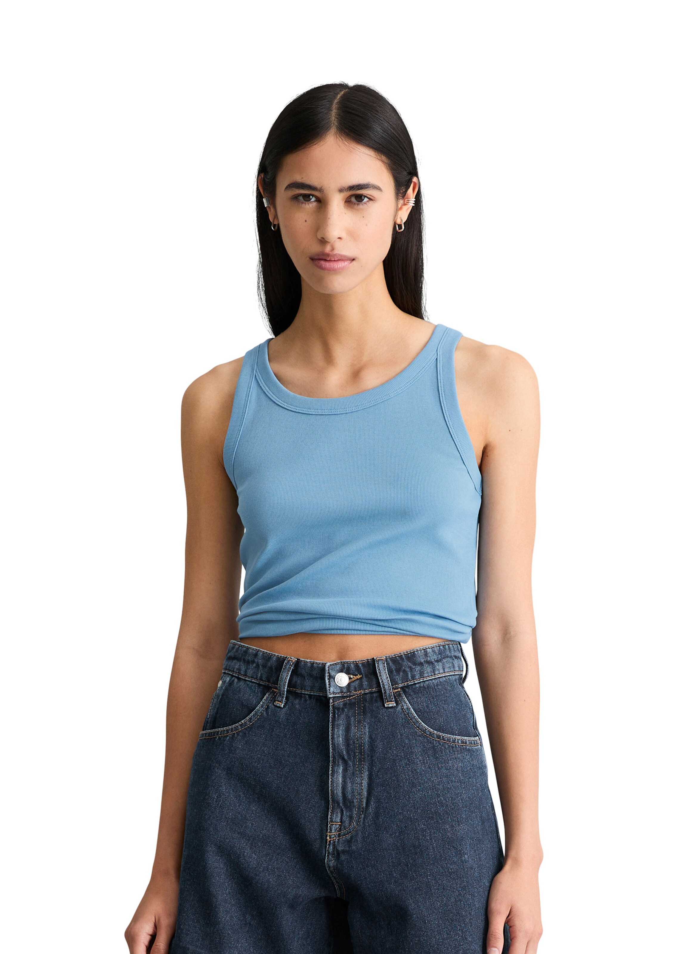Marc O'Polo DENIM Top in Blue: front
