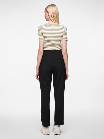 Regular Pantaloni 'LUISA' de la PIECES pe negru