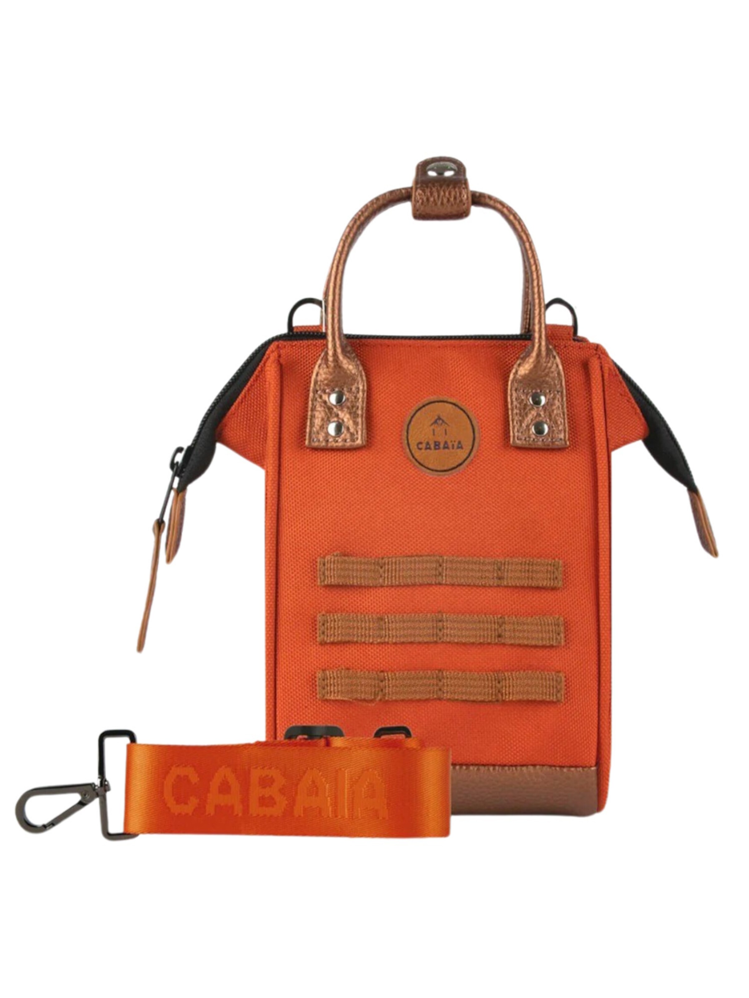 Sac bandoulière 'Bogota' Cabaia en orange : devant