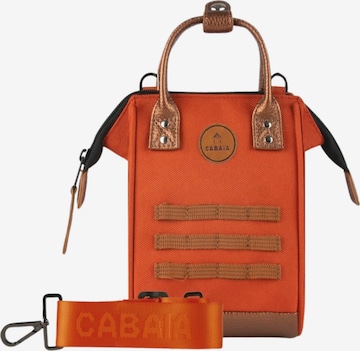 Borsa a spalla 'Bogota' di Cabaia in arancione: frontale