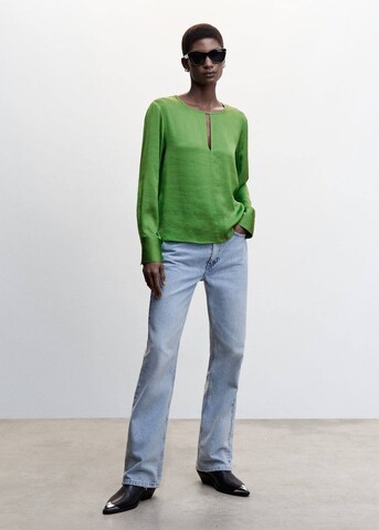 MANGO Blouse 'Camile' in Green