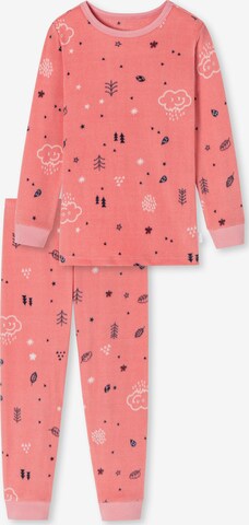 SCHIESSER Pajamas in Pink: front