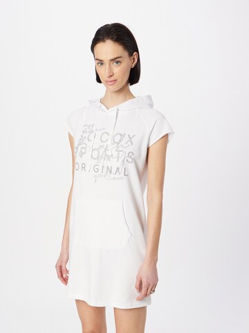 Soccx Letní šaty – bílá: přední strana