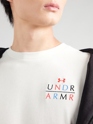 Maglia funzionale 'MODERN SPORT' di UNDER ARMOUR in bianco
