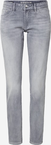 DENHAM Jeans 'MONROE' in Grijs: voorkant