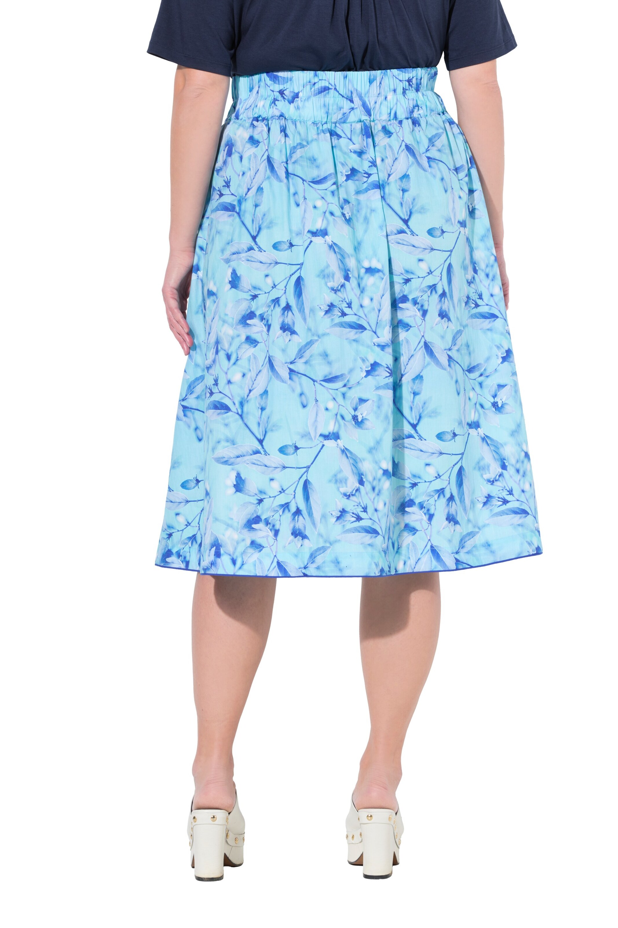 Ulla Popken Rock in Blau