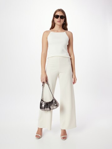 Wide Leg Pantalon 'GLUT' SISTERS POINT en blanc