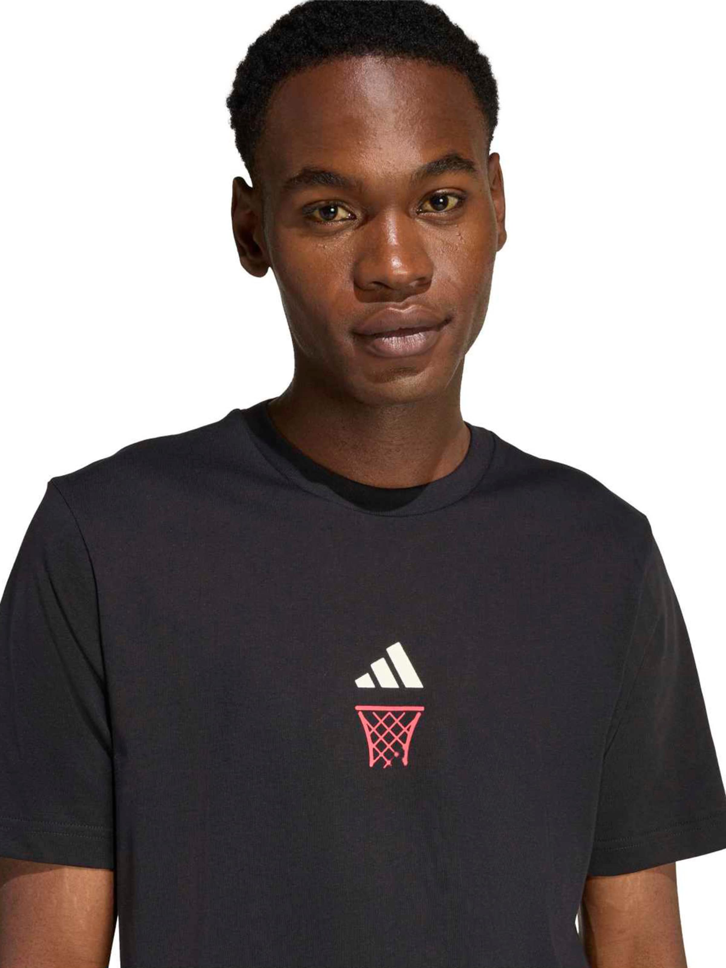 ADIDAS SPORTSWEAR Funktionsskjorte 'ANX' i sort