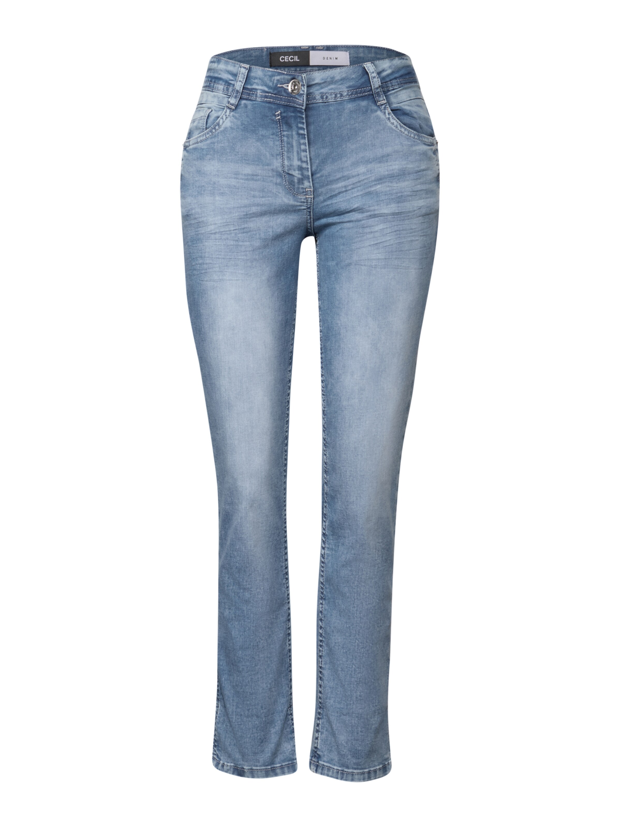 CECIL Regular Jeans in Blue: front
