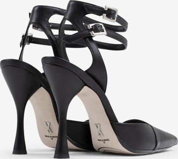 BRONX Slingback Pumps 'My-Sterious' in Black