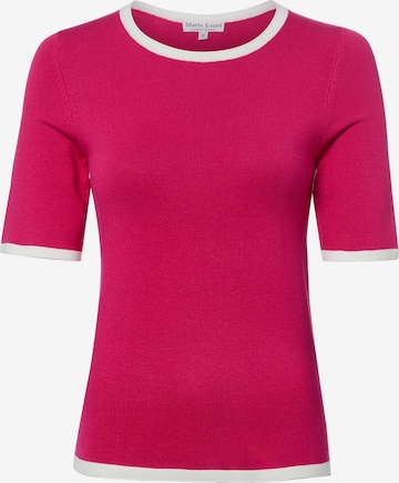 Pull-over Franco Callegari en rose : devant