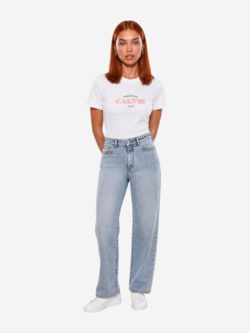 Maglietta di Calvin Klein Jeans in bianco