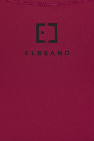 Elbsand Bustier Strój kąpielowy w kolorze fioletowy