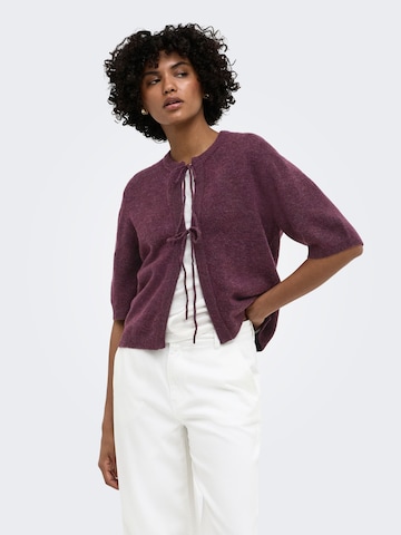 Cardigan 'ONLSimoni' ONLY en violet