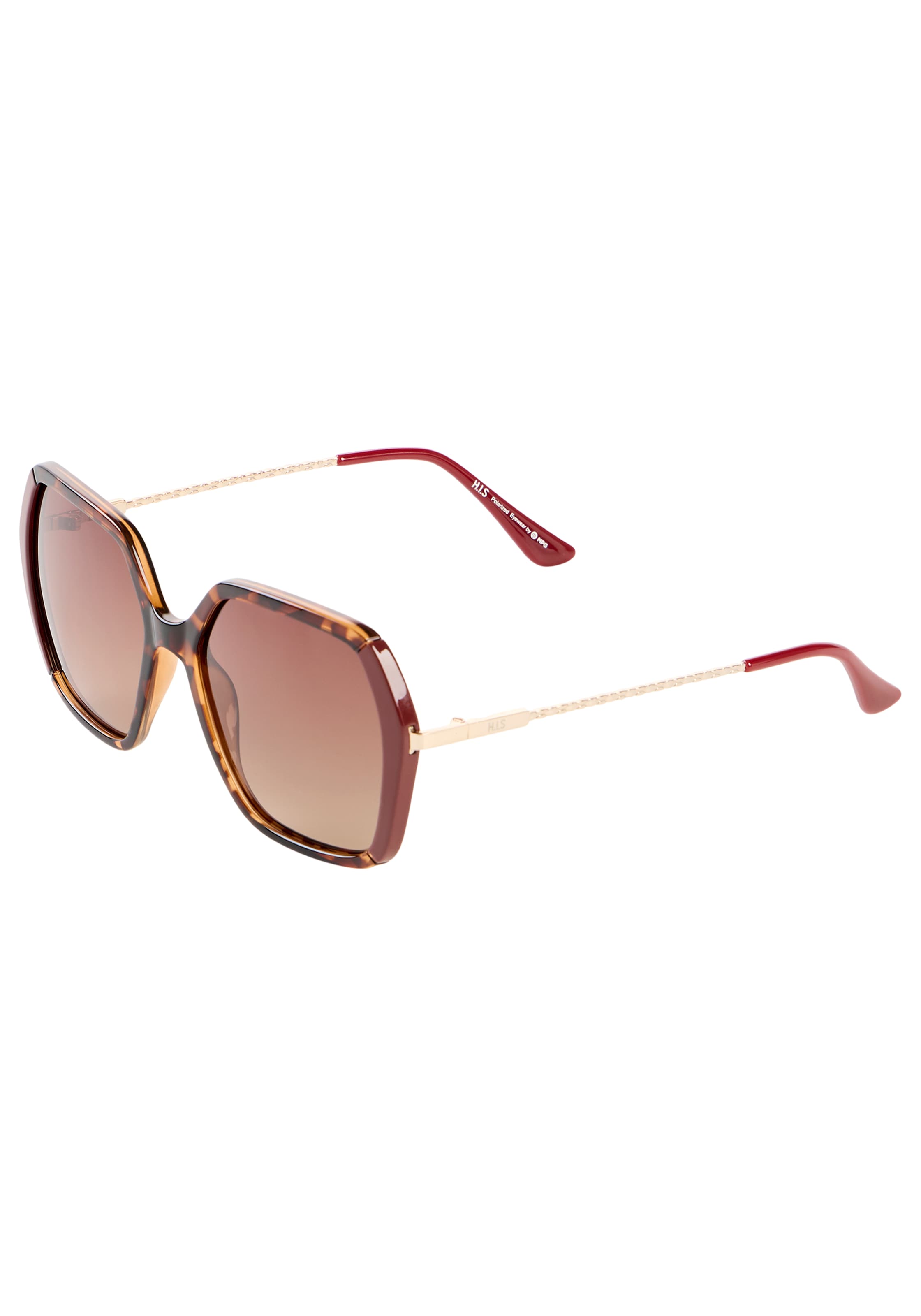 H.I.S EM Sunglasses in Brown: front