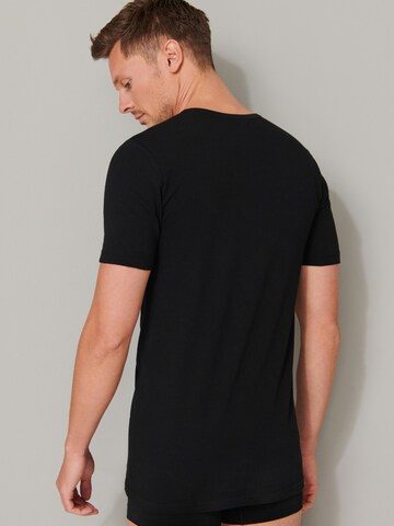 SCHIESSER T-Shirt in Schwarz