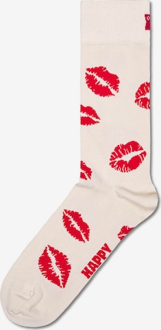 Happy Socks Zokni - fehér: elől