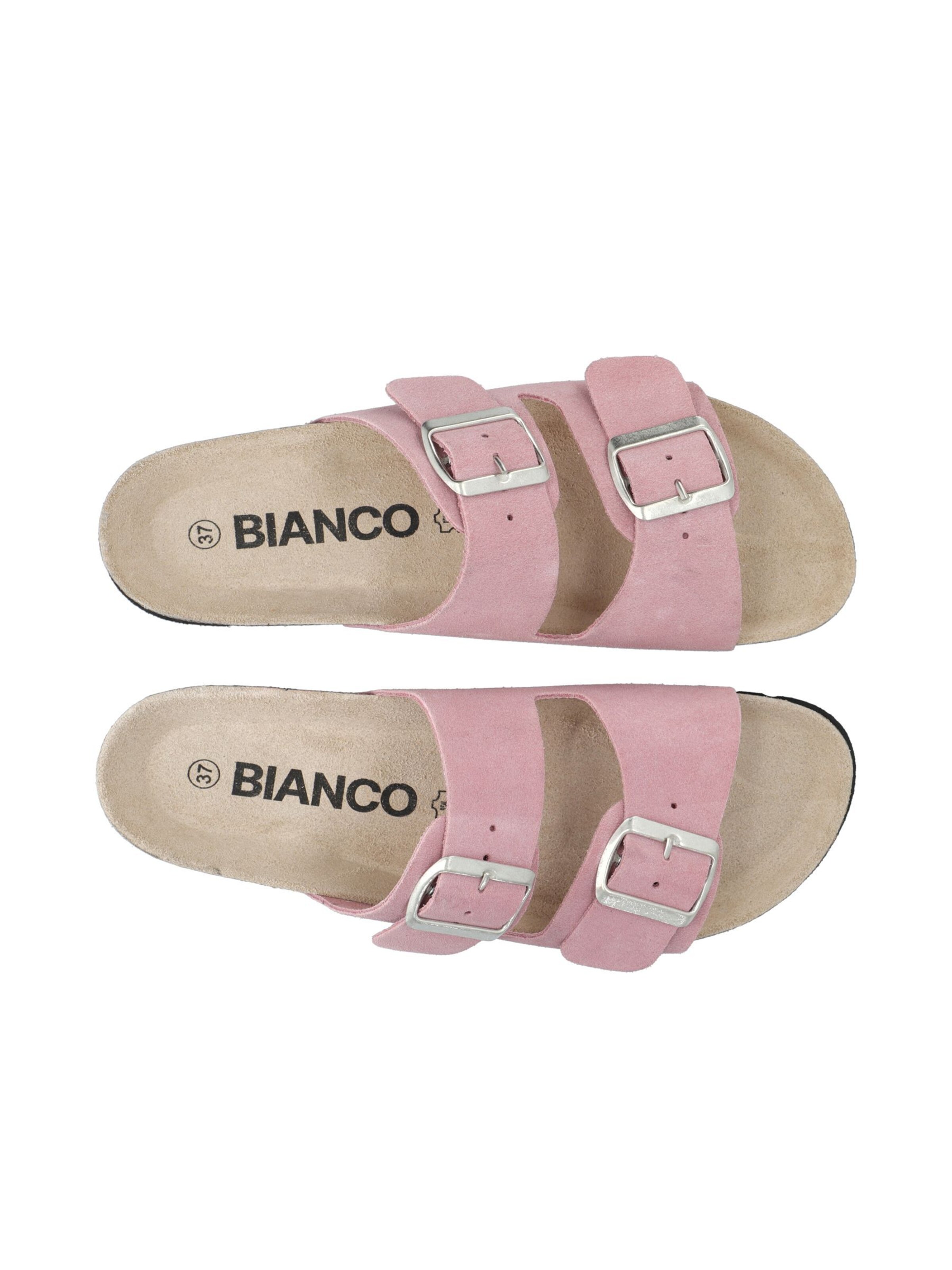 Bianco Pantolette 'OLIVIA' in Pink