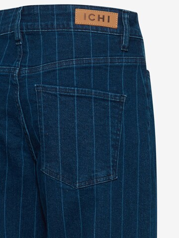 ICHI Zvonové kalhoty Džíny 'ADISSA' – modrá