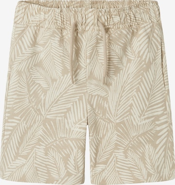 NAME IT Lużny krój Spodnie 'NKMJivan' w kolorze beżowy: przód