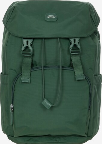 Bric's Backpack 'Positano' in Green: front