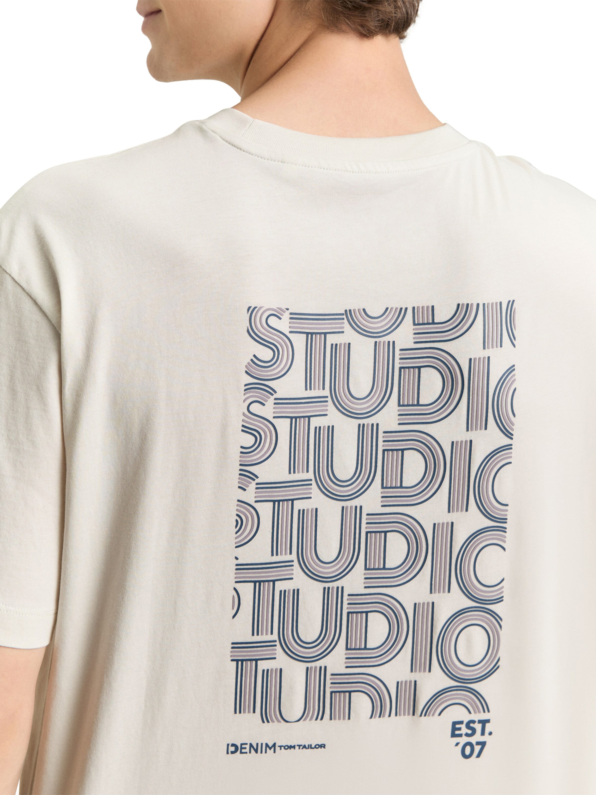 TOM TAILOR DENIM - Camiseta en gris