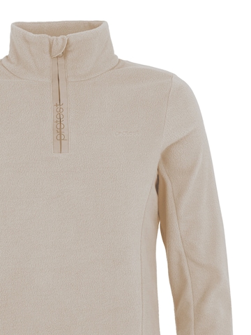 PROTEST Sportsweatshirt 'MUTEZ' in Braun: Vorderseite