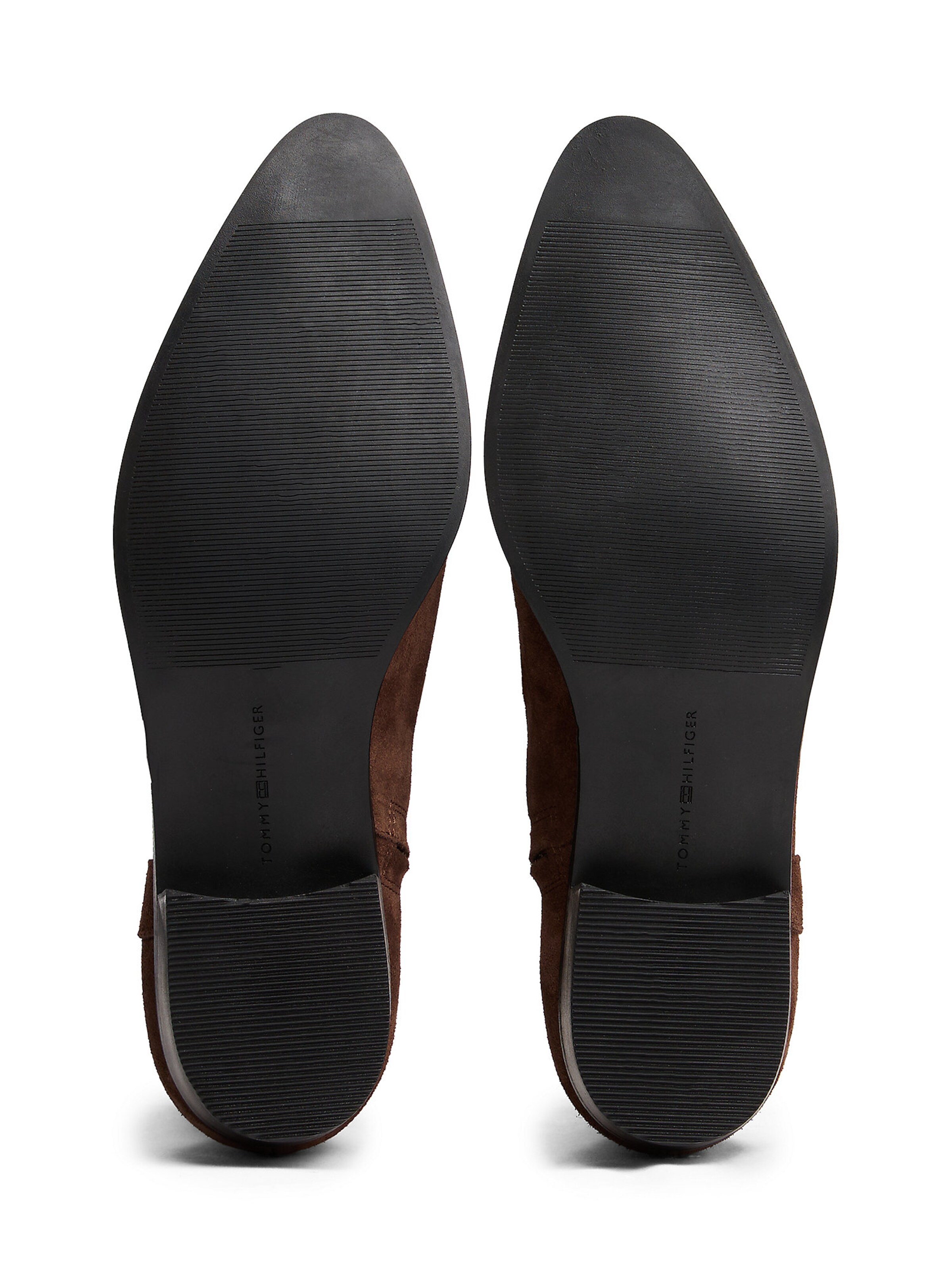 TOMMY HILFIGER Enkellaarsjes in Bruin