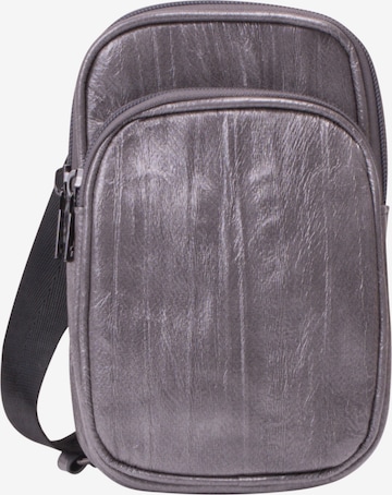 myMo ROCKS Crossbody Bag in Grey: front