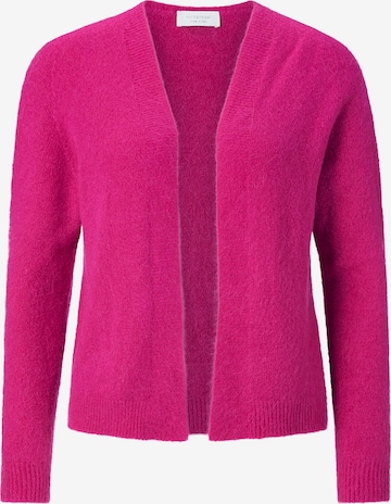 Rich & Royal Knit Cardigan in Pink: front