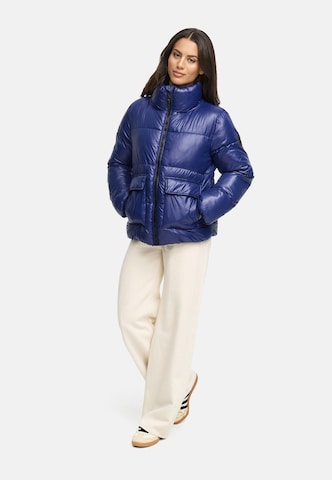 NAVAHOO Winterjas 'Eispracht 14' in Blauw