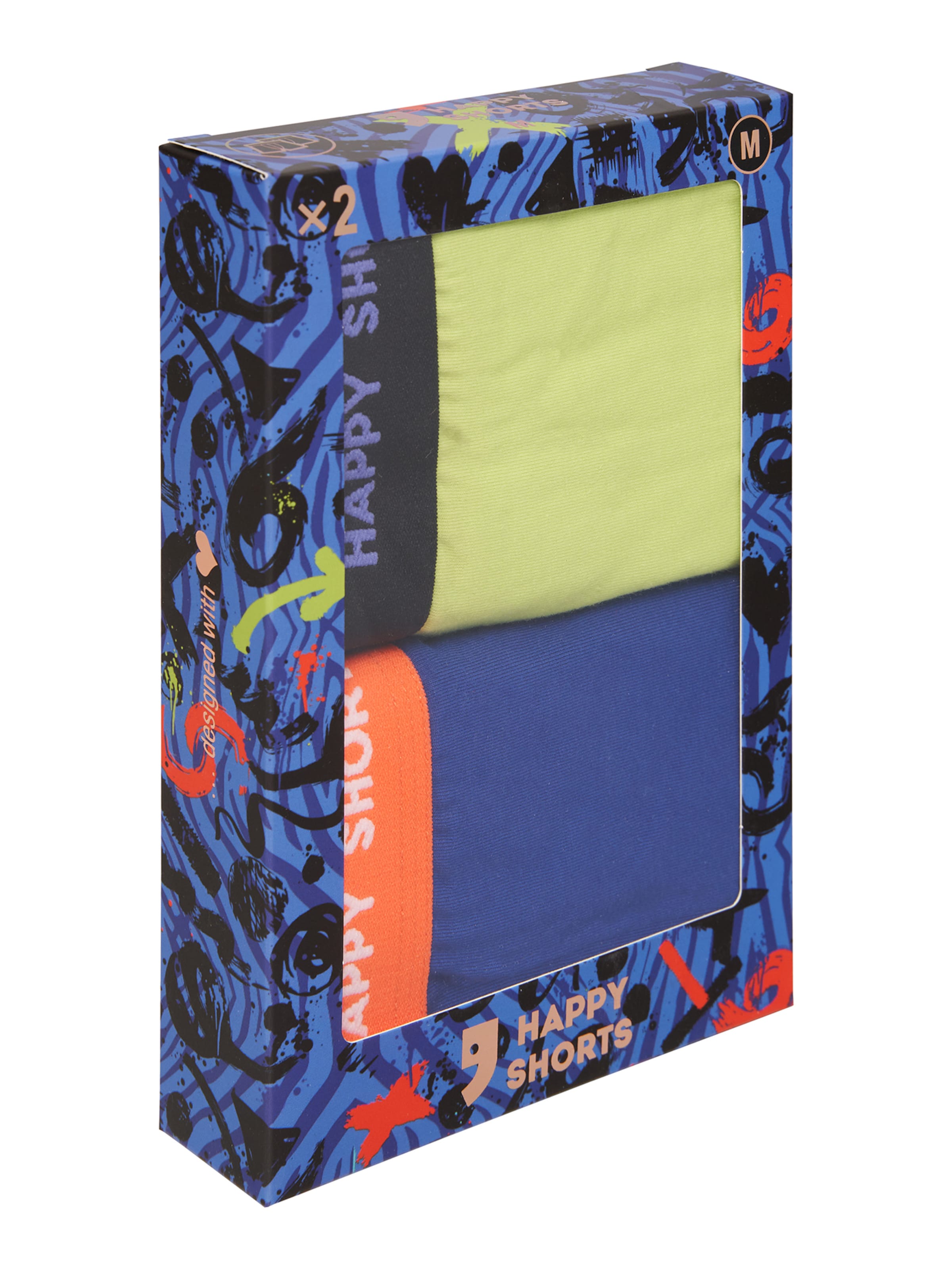 Boxers ' Fresh Print Sets ' Happy Shorts en multicouleur