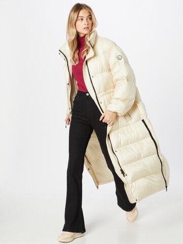 No. 1 Como Winter Coat 'MINA' in White