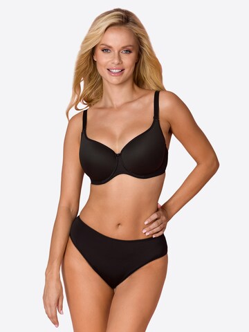 Vena T-Shirt BH 'VB-220'‌‌‌‌‌ in Schwarz: Vorderseite