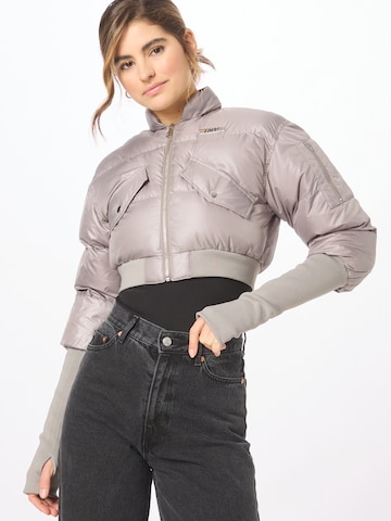 Lapp the Brand Athletic Jacket in Grey: front