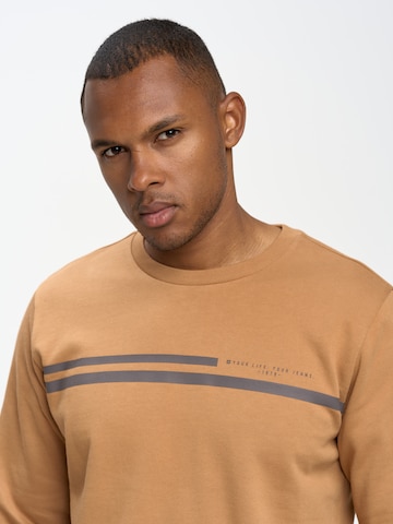 BIG STAR Sweatshirt 'Bratir' in Bruin