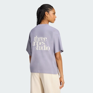 ADIDAS SPORTSWEAR - Camisa funcionais 'Studi' em roxo: frente