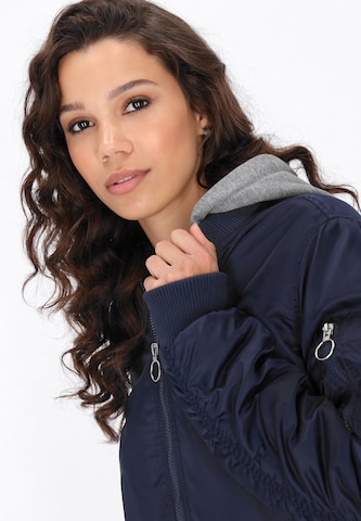 myMo ROCKS Between-season jacket in Blue