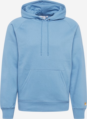 Carhartt WIP Sweatshirt 'Chase' in Blue: front