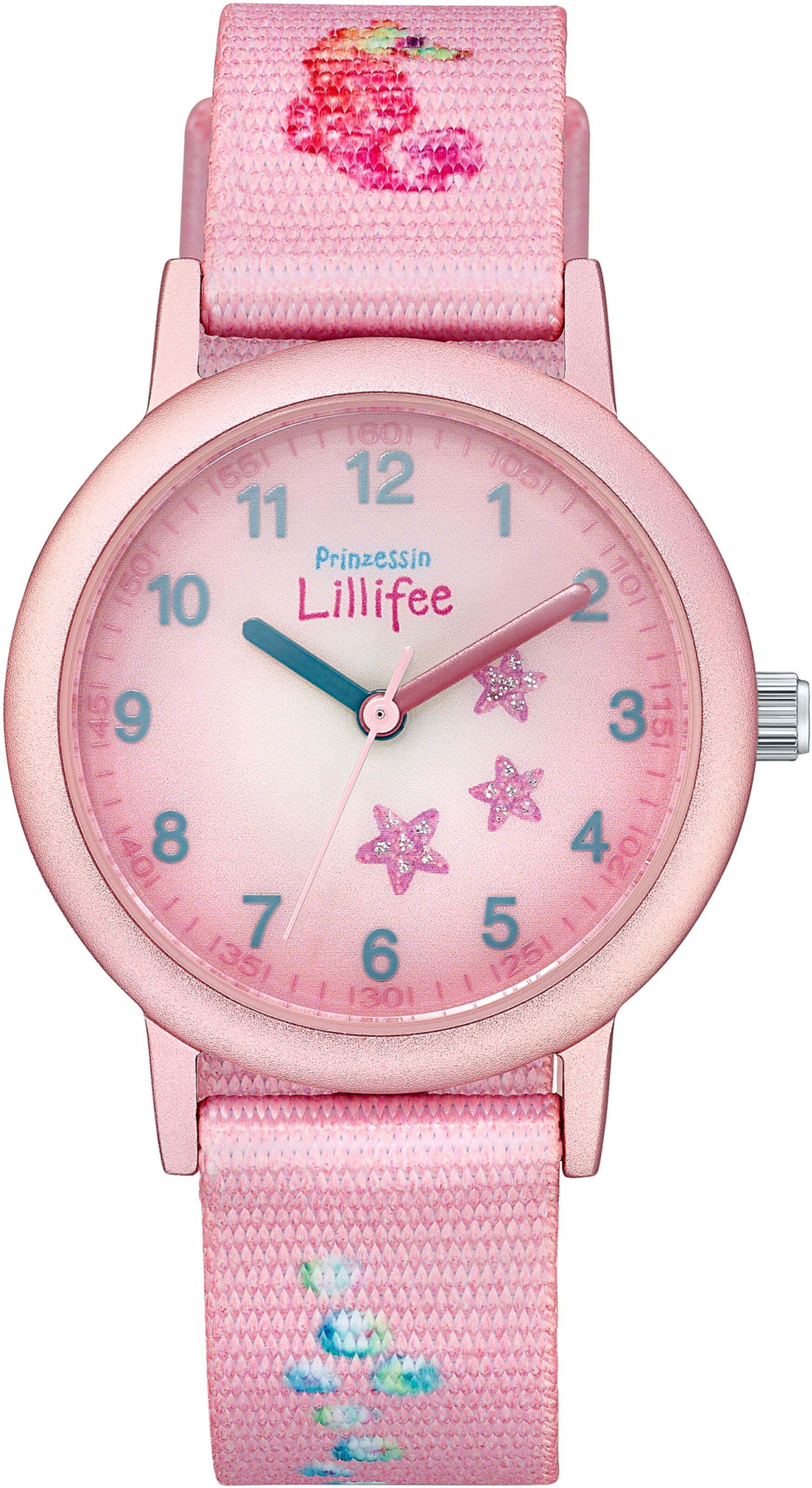 PRINZESSIN LILLIFEE Uhr in Pink: Vorderseite