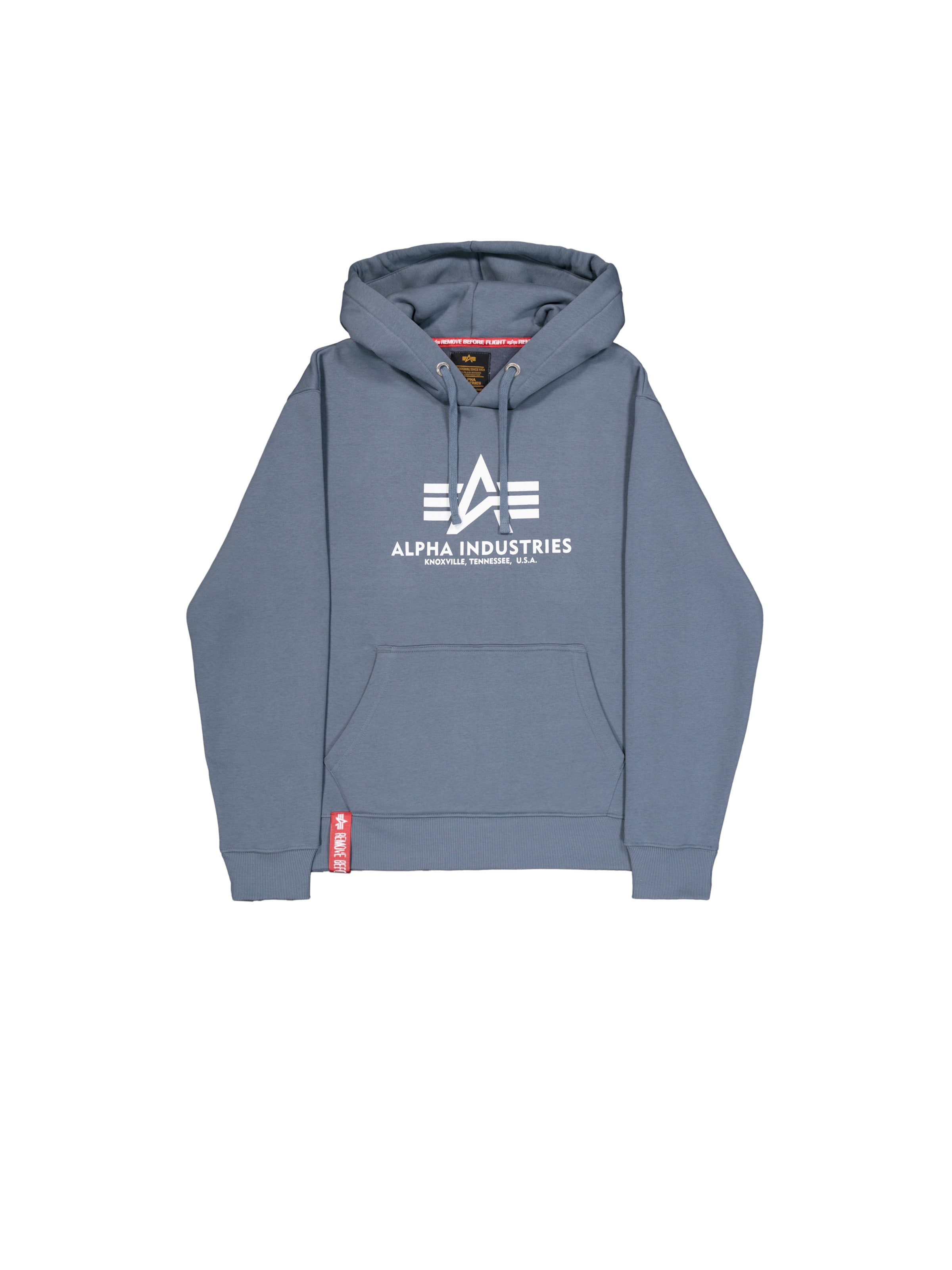 ALPHA INDUSTRIES Sweatshirt i grå: forside