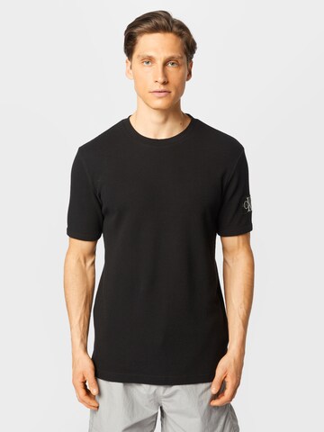 Calvin Klein Jeans T-Shirt in Schwarz: predná strana