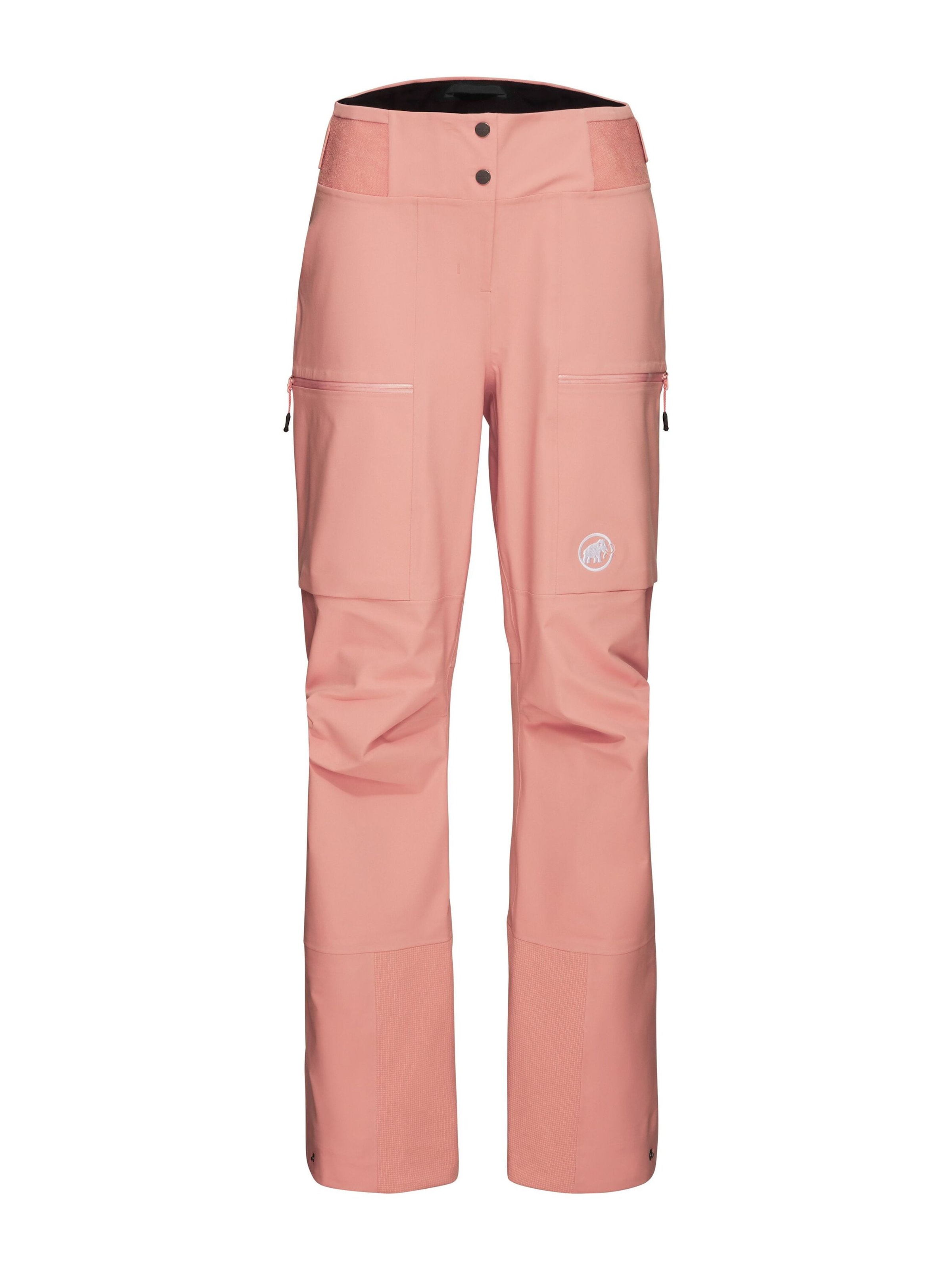 MAMMUT Outdoor Pants in Pink: front