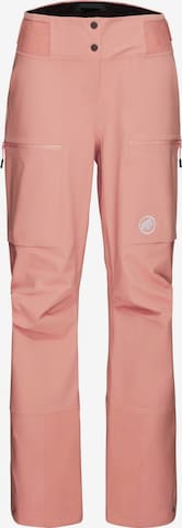 MAMMUT Outdoorhose ‘Stoney’ in Pink: Vorderseite